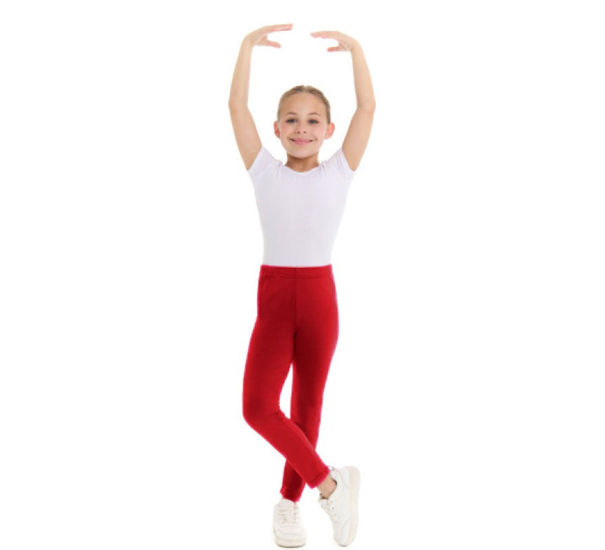 Translation missing: pt-PT.Leggins rojo para niña