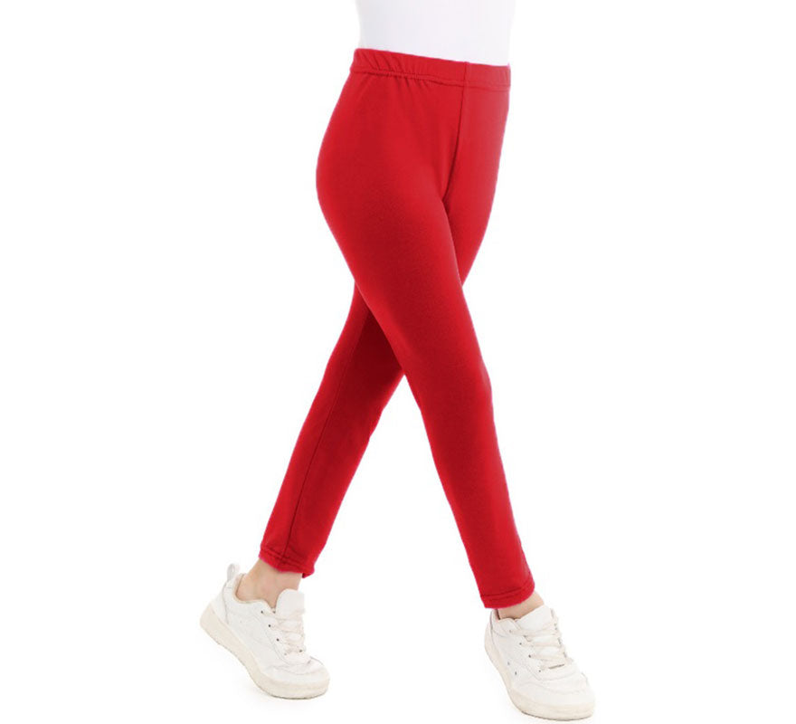 Translation missing: pt-PT.Leggins rojo para niña
