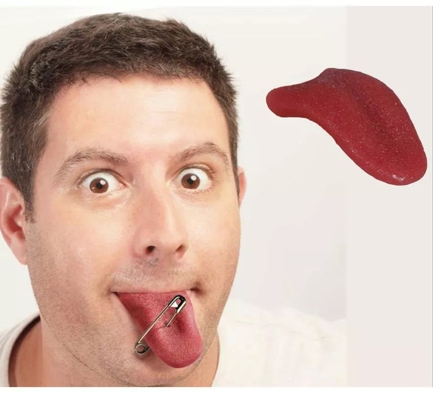 Translation missing: pt-PT.Lengua Falsa de Látex de 6 cm