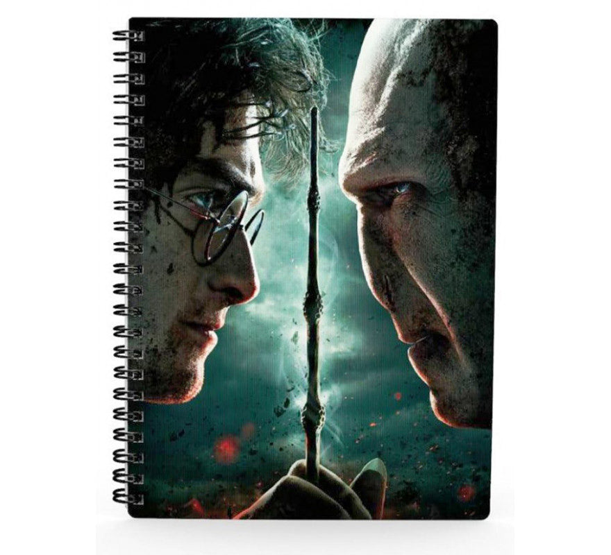 Translation missing: pt-PT.Libreta 3D Harry vs Voldemort Harry Potter