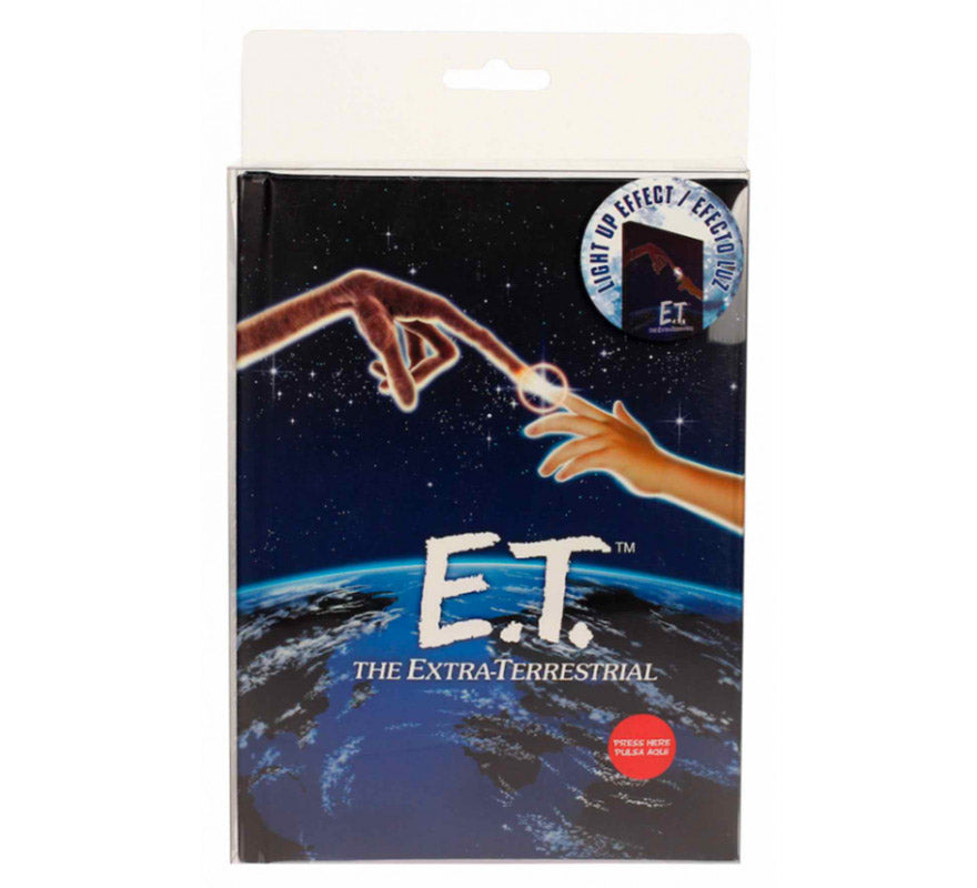 Libreta con luz E.T. El Extraterrestre
