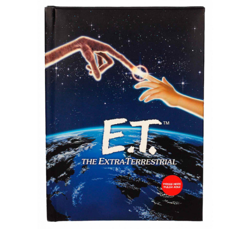 Translation missing: pt-PT.Libreta con luz E.T. El Extraterrestre