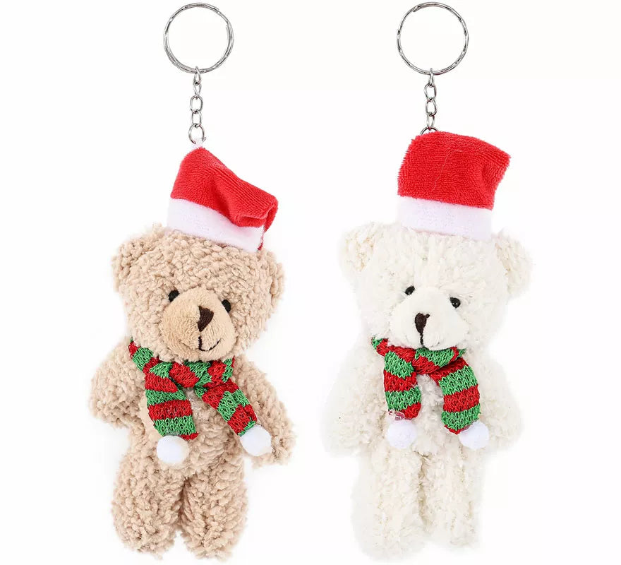 Translation missing: pt-PT.Llavero de Oso Peluche Navideño surtidos de 10 cm