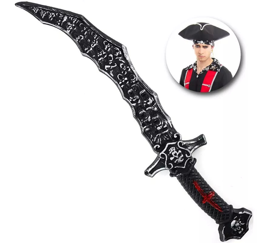 Translation missing: pt-PT.Machete Calaveras de 56x12x3.5 cm