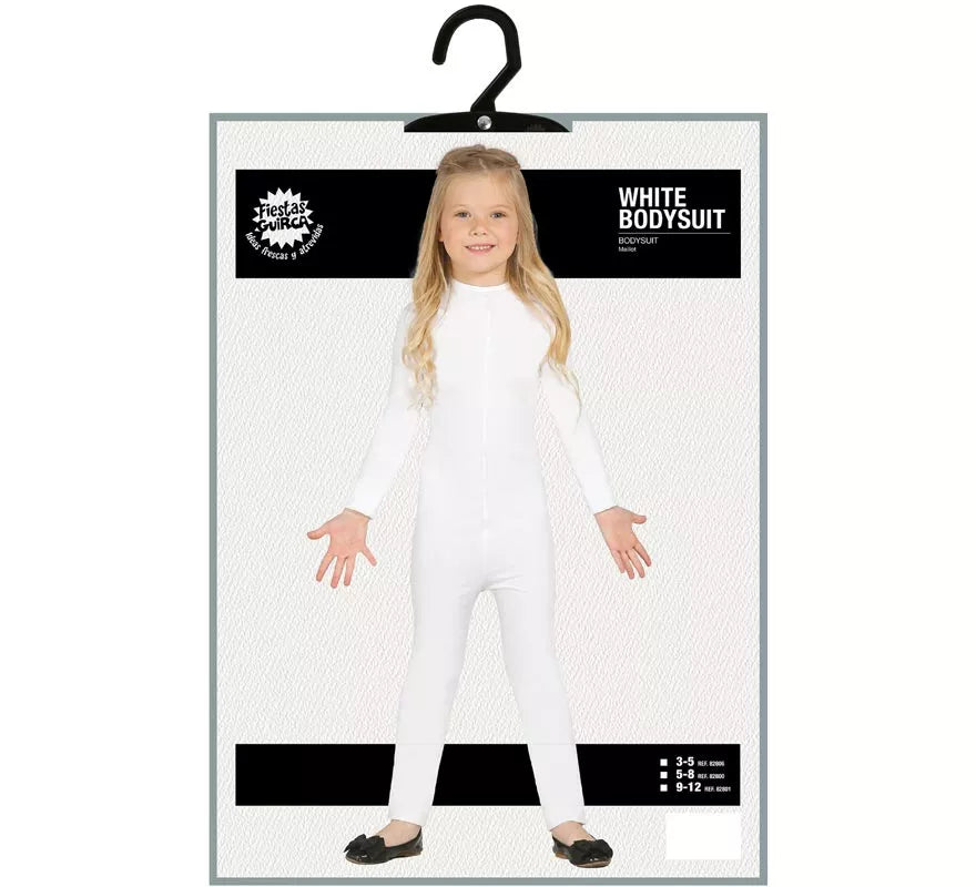 Translation missing: pt-PT.Maillot color Blanco para niños