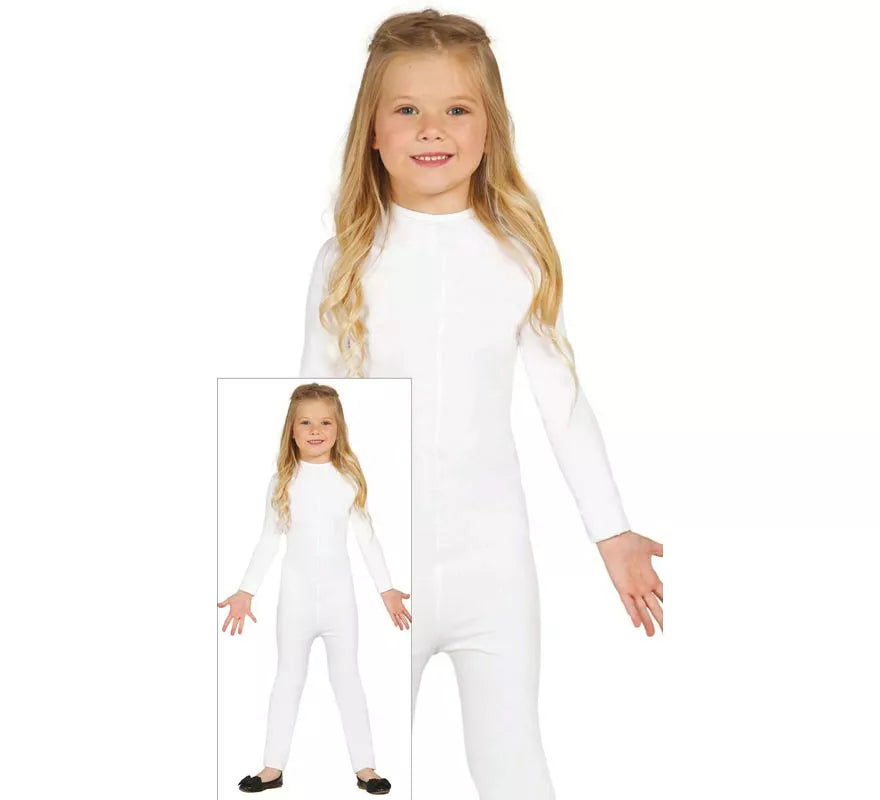 Translation missing: pt-PT.Maillot color Blanco para niños
