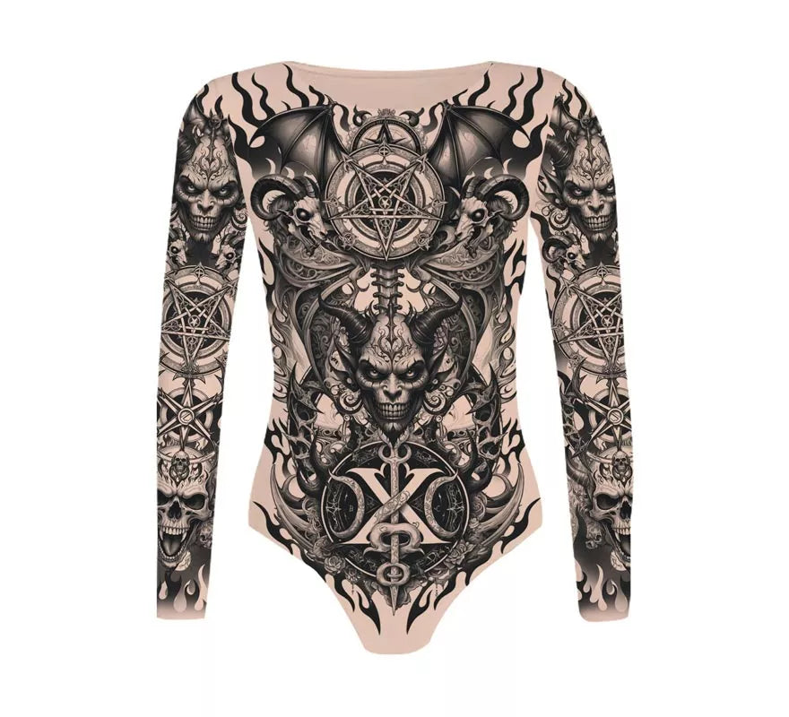 Translation missing: pt-PT.Body de la Muerte Efecto Tatuajes para mujer