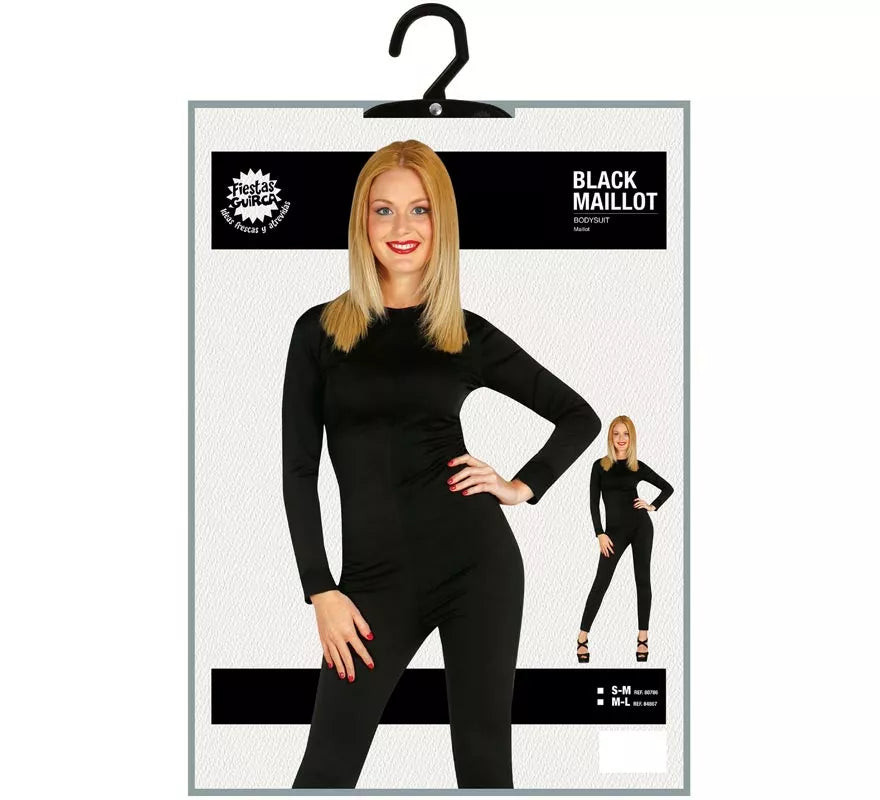 Maillot o Mono de color negro para mujer