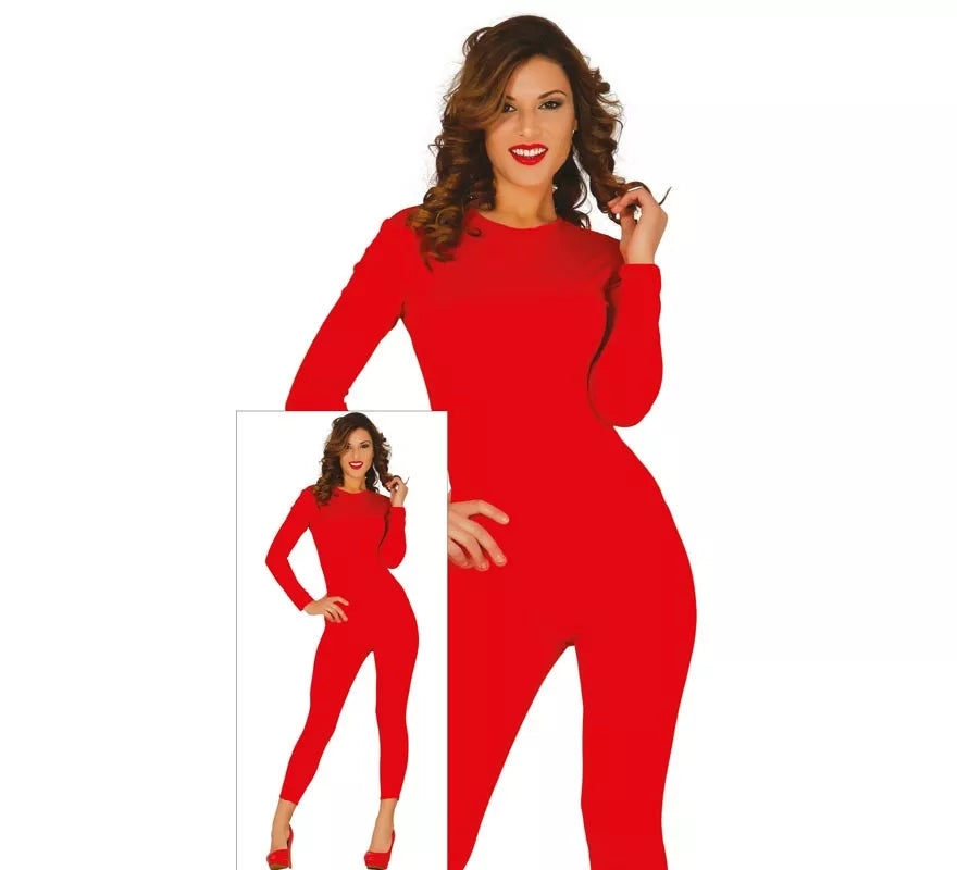Translation missing: pt-PT.Maillot o Mono de color rojo para mujer
