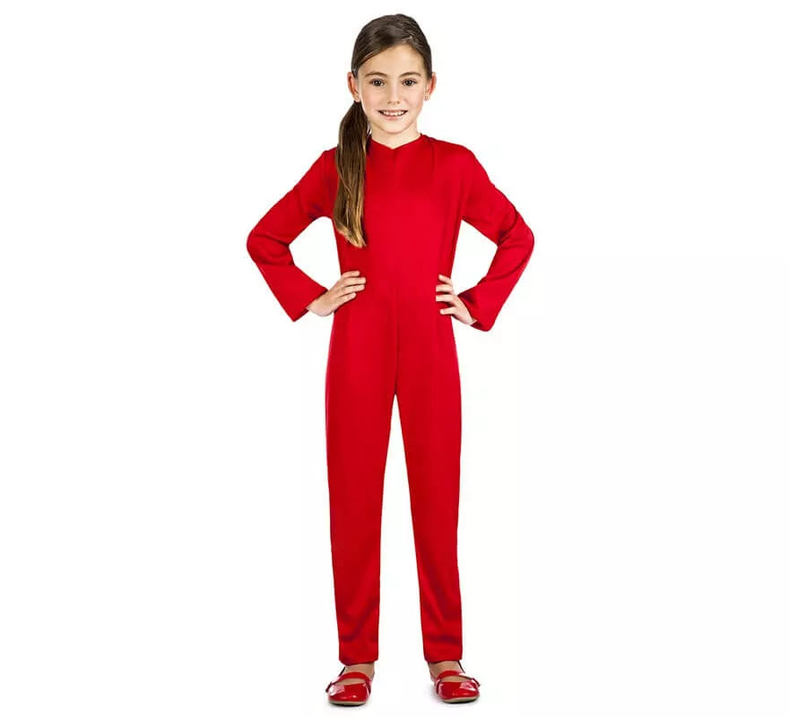 Translation missing: pt-PT.Maillot o Mono de punto Rojo para niños