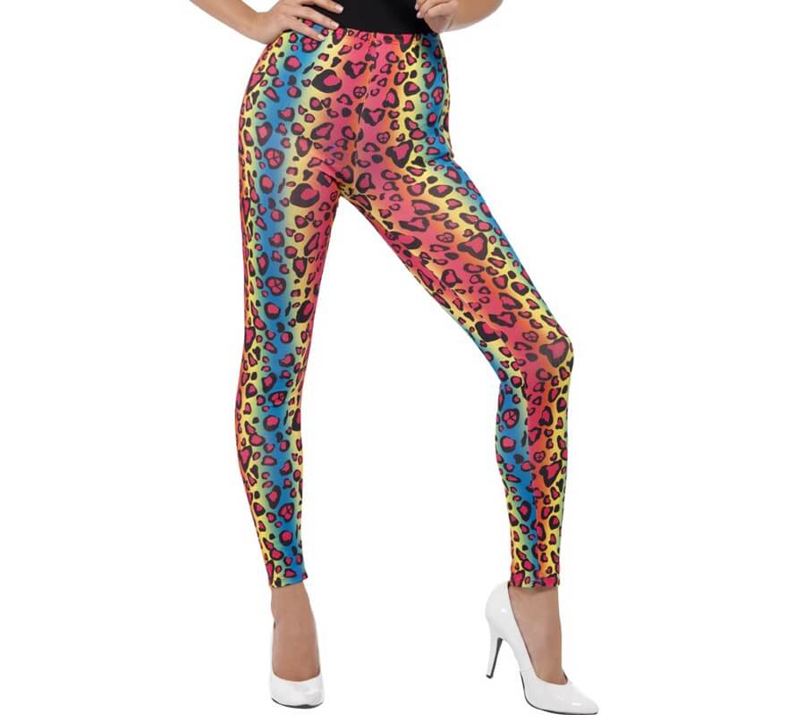 Translation missing: pt-PT.Mallas con estampado Leopardo Multicolor