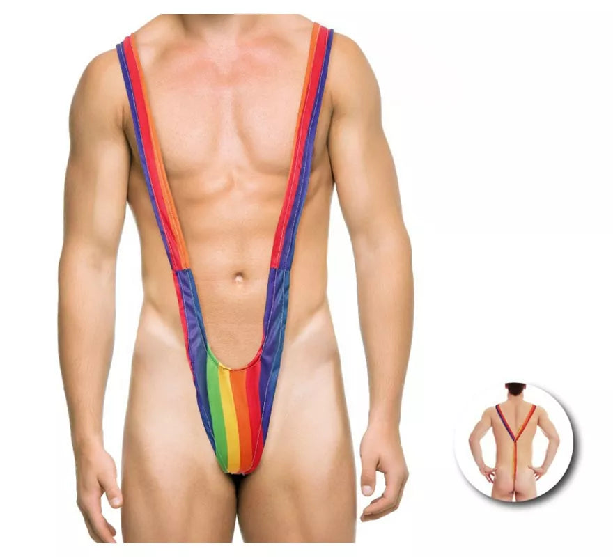 Translation missing: pt-PT.Mankini Arcoíris adulto