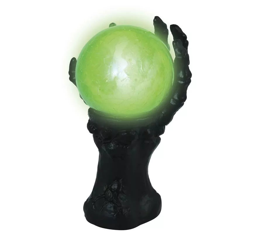 Translation missing: pt-PT.Mano con Bola de Cristal con Luz de 14,5x8 cm