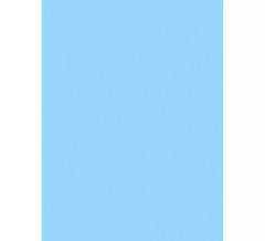 Toalha de mesa dobrada azul claro 137x182 cm