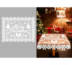 Toalha de Mesa Quadrada Feliz Natal 100x75 cm