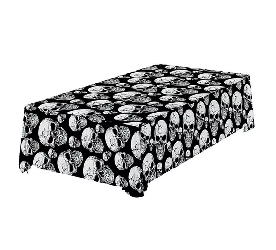 Translation missing: pt-PT.Mantel de Calaveras Temibles de 137x274 cm