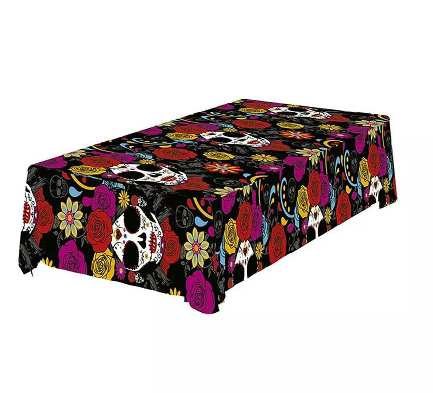 Translation missing: pt-PT.Mantel de Catrina colorida de 137x274 cm
