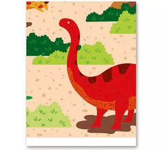 Toalha de Mesa Dinossauro Dobrada 137x182 cm