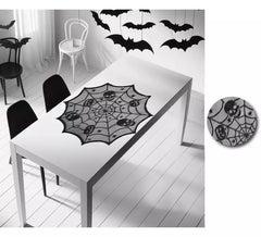 Toalha de Mesa Teia de Aranha 60x60 cm