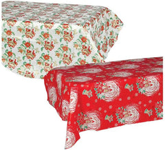 Toalha de mesa de Natal de plástico sortida