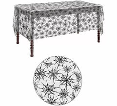Toalha de Mesa Teia de Aranha 137x275 cm
