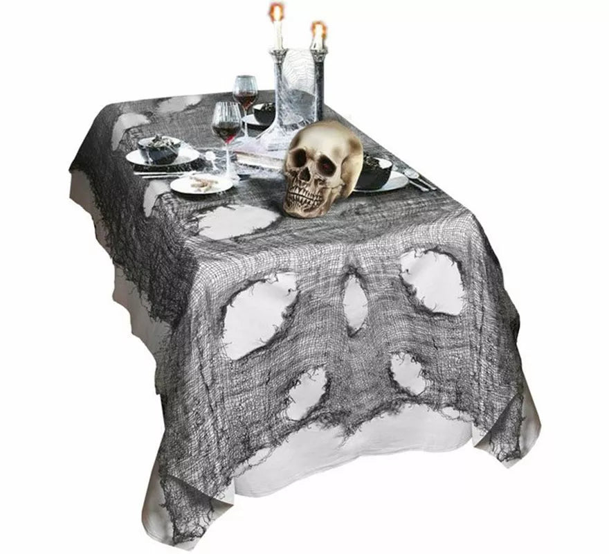 Translation missing: pt-PT.Mantel Decorativo negro para Halloween de 60x300 cm