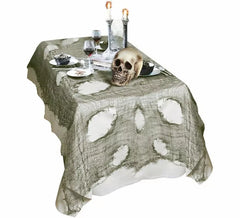 Toalha de Mesa Decorativa Verde para Halloween 60x300 cm