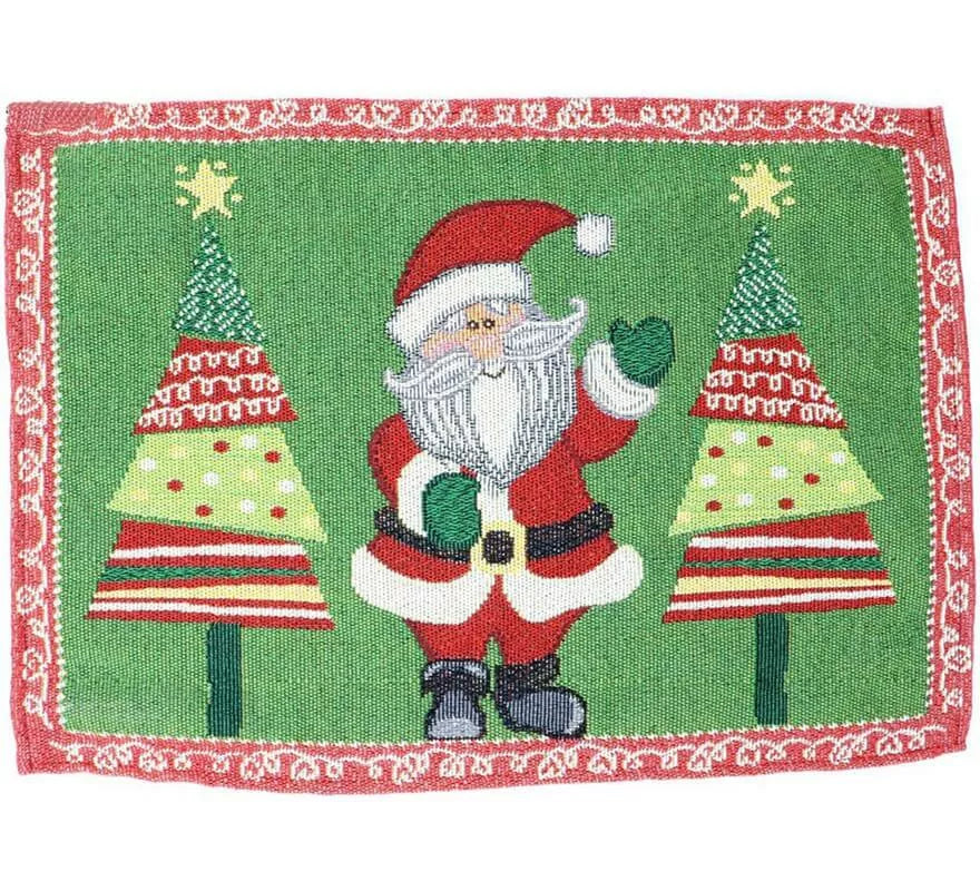 Translation missing: pt-PT.Mantel Individual de Papá Noel 48x33 cm