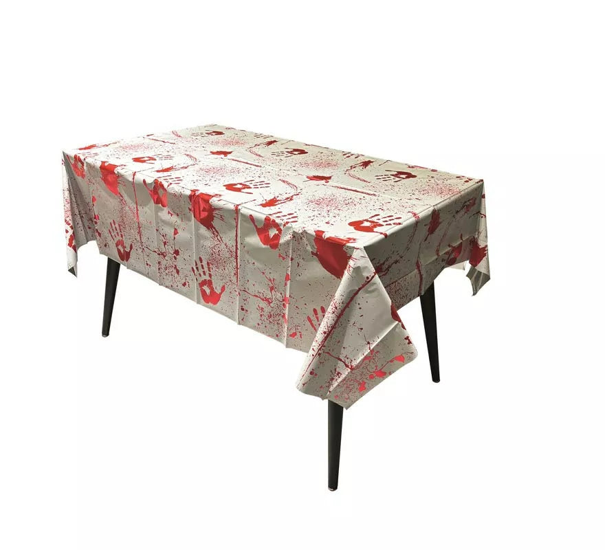 Translation missing: pt-PT.Mantel Mano con Sangre falsa de 137x183 cm