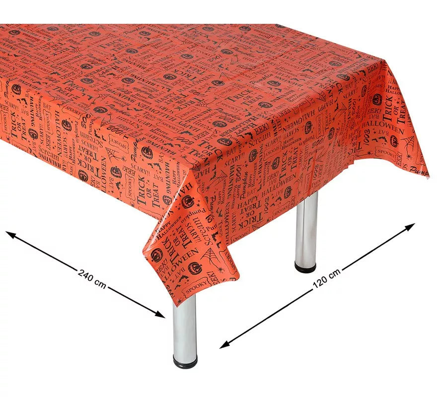 Translation missing: pt-PT.Mantel Naranja de Calabazas de 120X240 cm