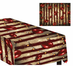 Toalha de Mesa Caveira Palhaço 137X274 cm