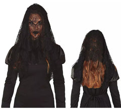Mantilla ou véu preto