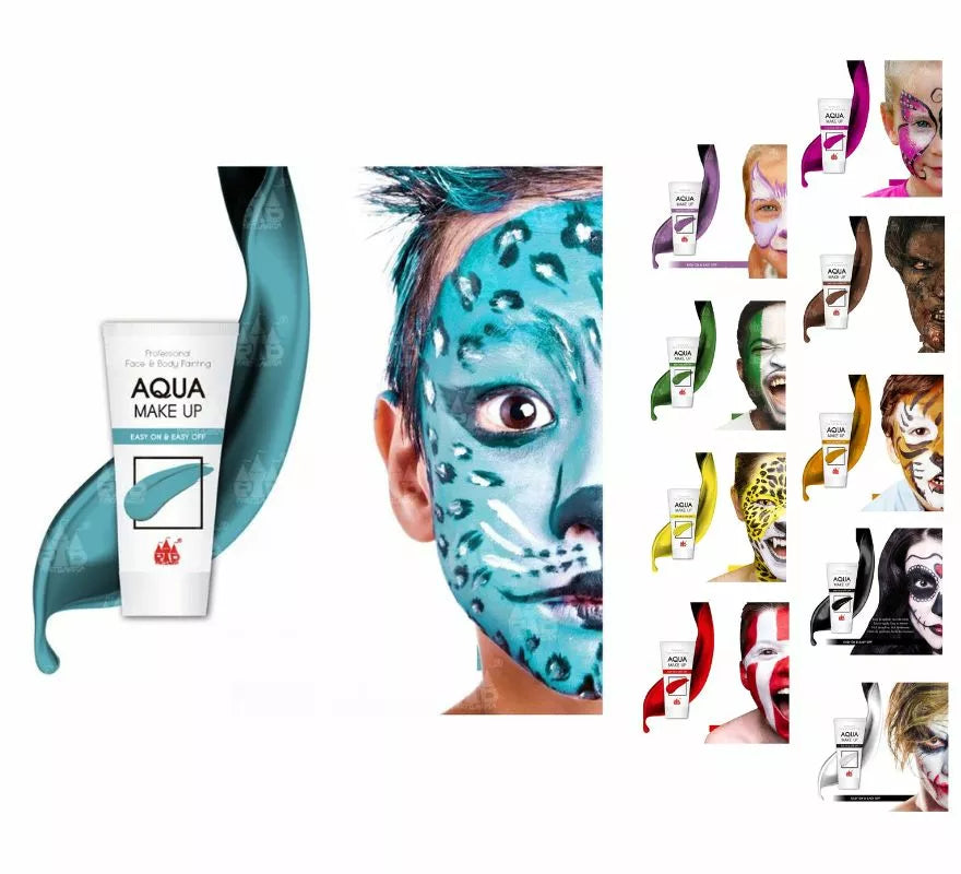 Translation missing: pt-PT.Maquillaje al agua Aqua Make up en varios colores