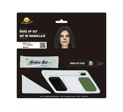 Maquiagem de esqueleto sombrio