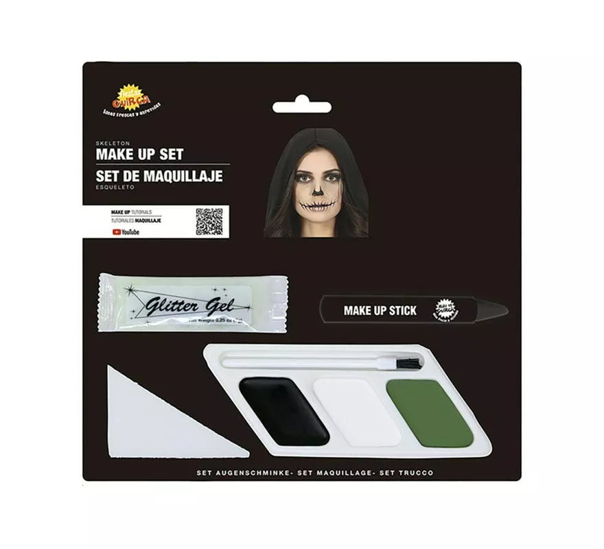 Translation missing: pt-PT.Maquillaje de Esqueleto sombrío