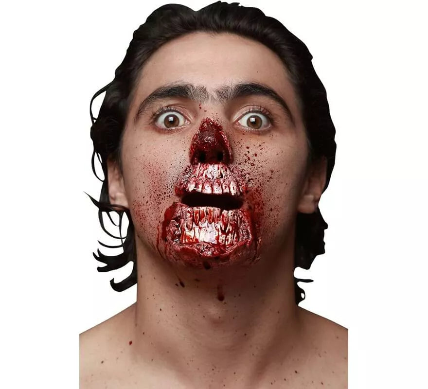 Translation missing: pt-PT.Maquillaje FXs Boca y Nariz Zombie de Látex