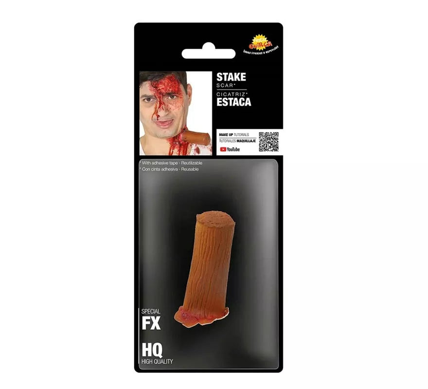 Translation missing: pt-PT.Maquillaje FXs de Cicatriz con Estaca Clavada