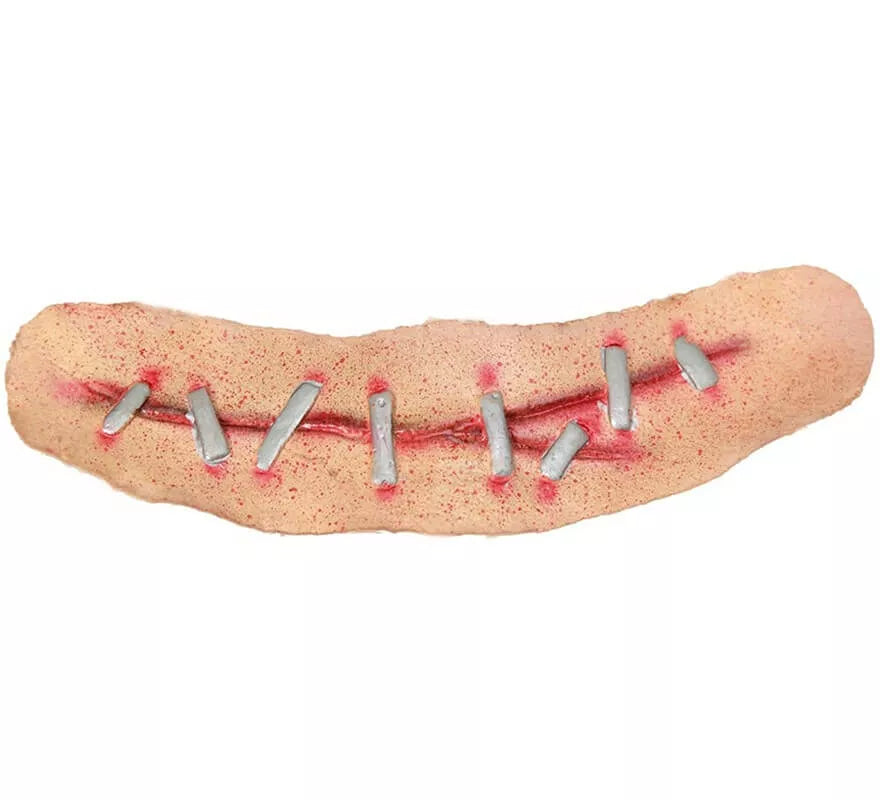 Translation missing: pt-PT.Maquillaje FXS Herida con sutura 14 cm