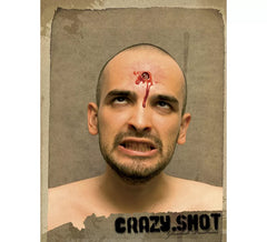 Maquiagem de látex Gunshot FX para o Halloween