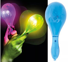Maraca iluminada de 15 cm em cores sortidas