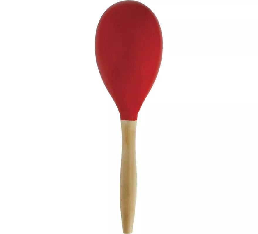 Translation missing: pt-PT.Maraca roja de Madera de 20 cm