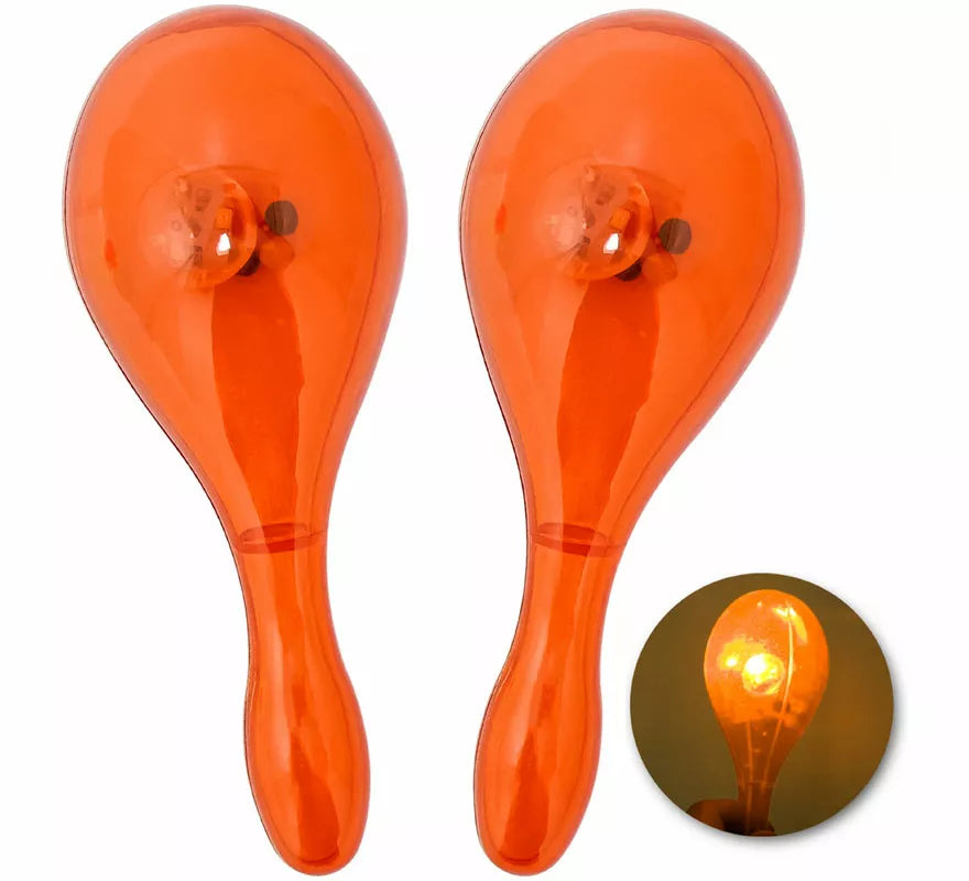 Translation missing: pt-PT.Maracas con Luz de 16x7 cm en varios colores