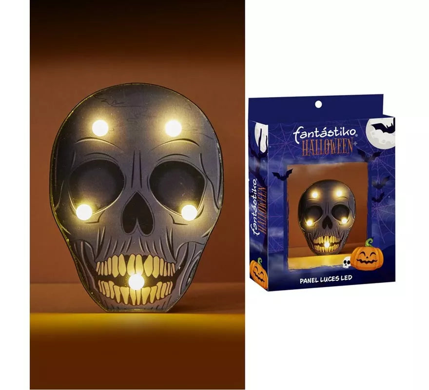 Translation missing: pt-PT.Marquesina de Calavera iluminación LED de 13x3x17,50 cm