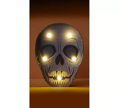 Canopy de caveira com iluminação LED, 13x3x17,50 cm