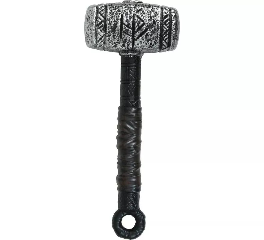 Translation missing: pt-PT.Martillo Medieval de 35 cm de Plástico de Juguete