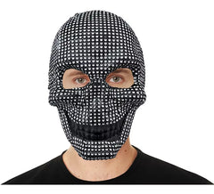 Máscara de Caveira com Diamante