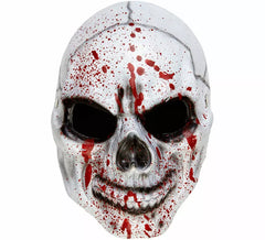 Máscara de Látex com Caveira Sangrenta