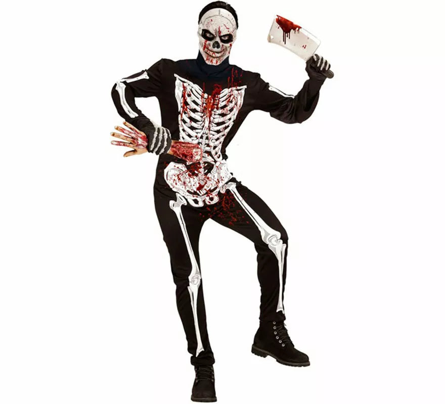Translation missing: pt-PT.Máscara Calavera Ensangrentada de Látex