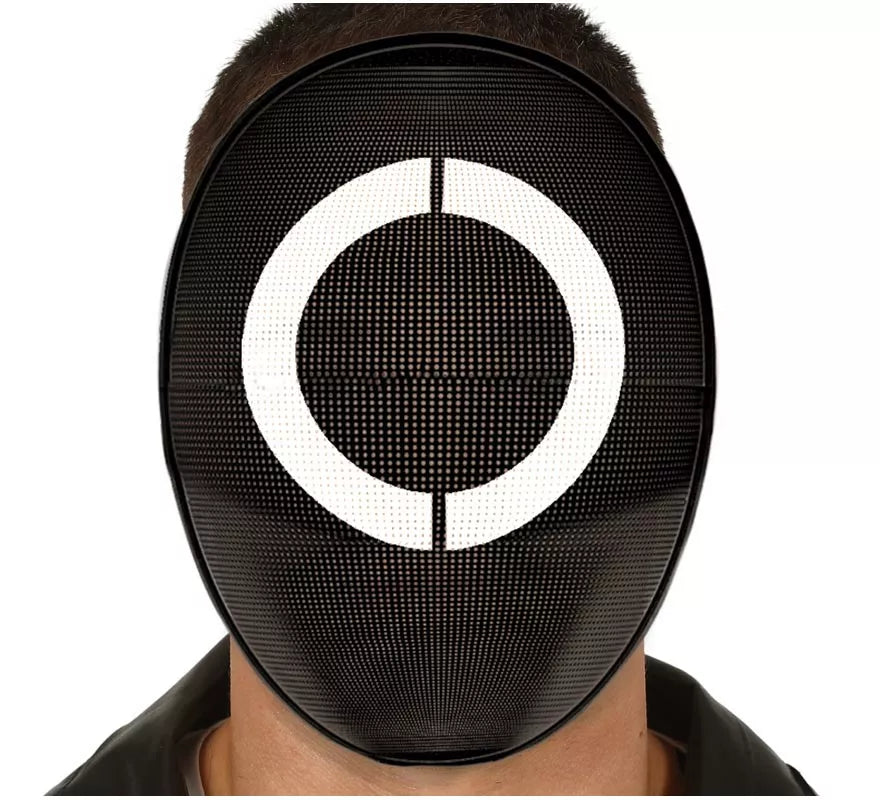 Translation missing: pt-PT.Máscara Círculo Vigilante de Juego de PVC
