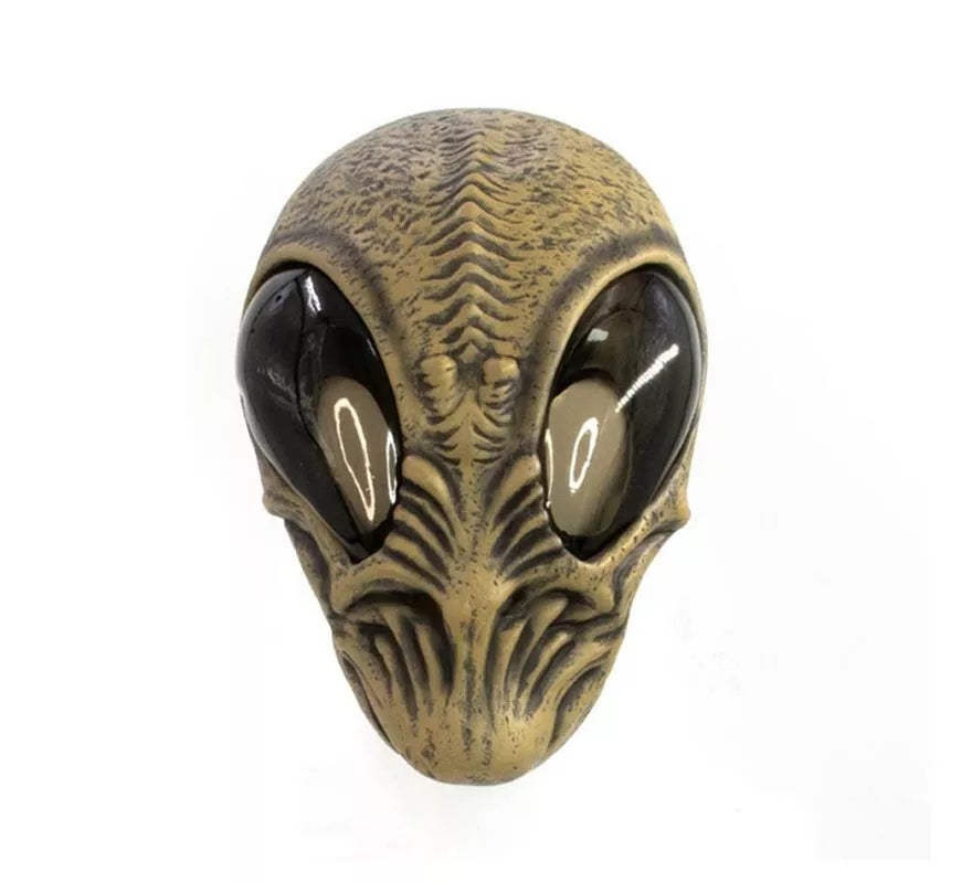 Translation missing: pt-PT.Máscara de Alien verde látex
